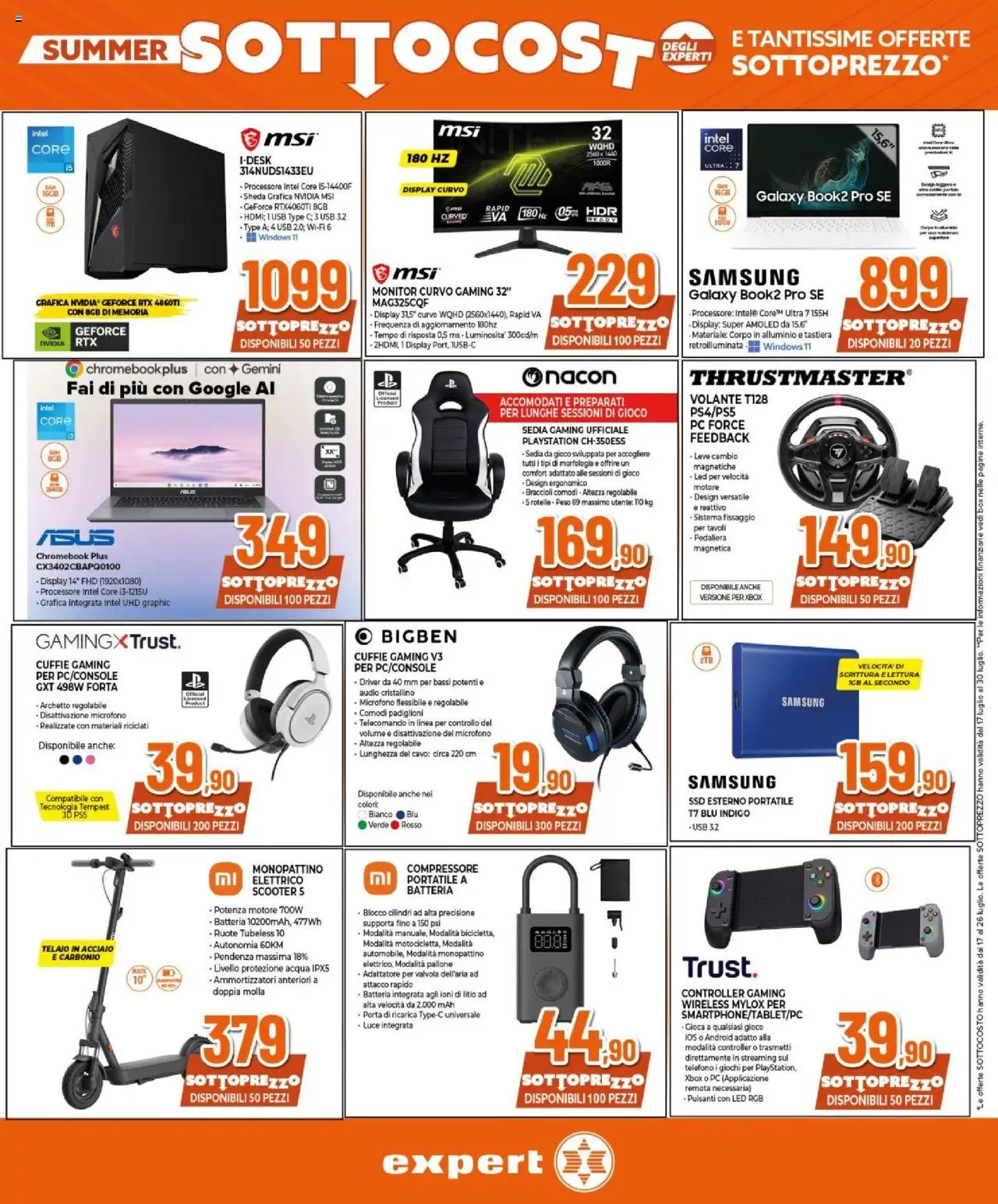Volantino Expert	 - pagina 13 - valido dal 17/07/2025