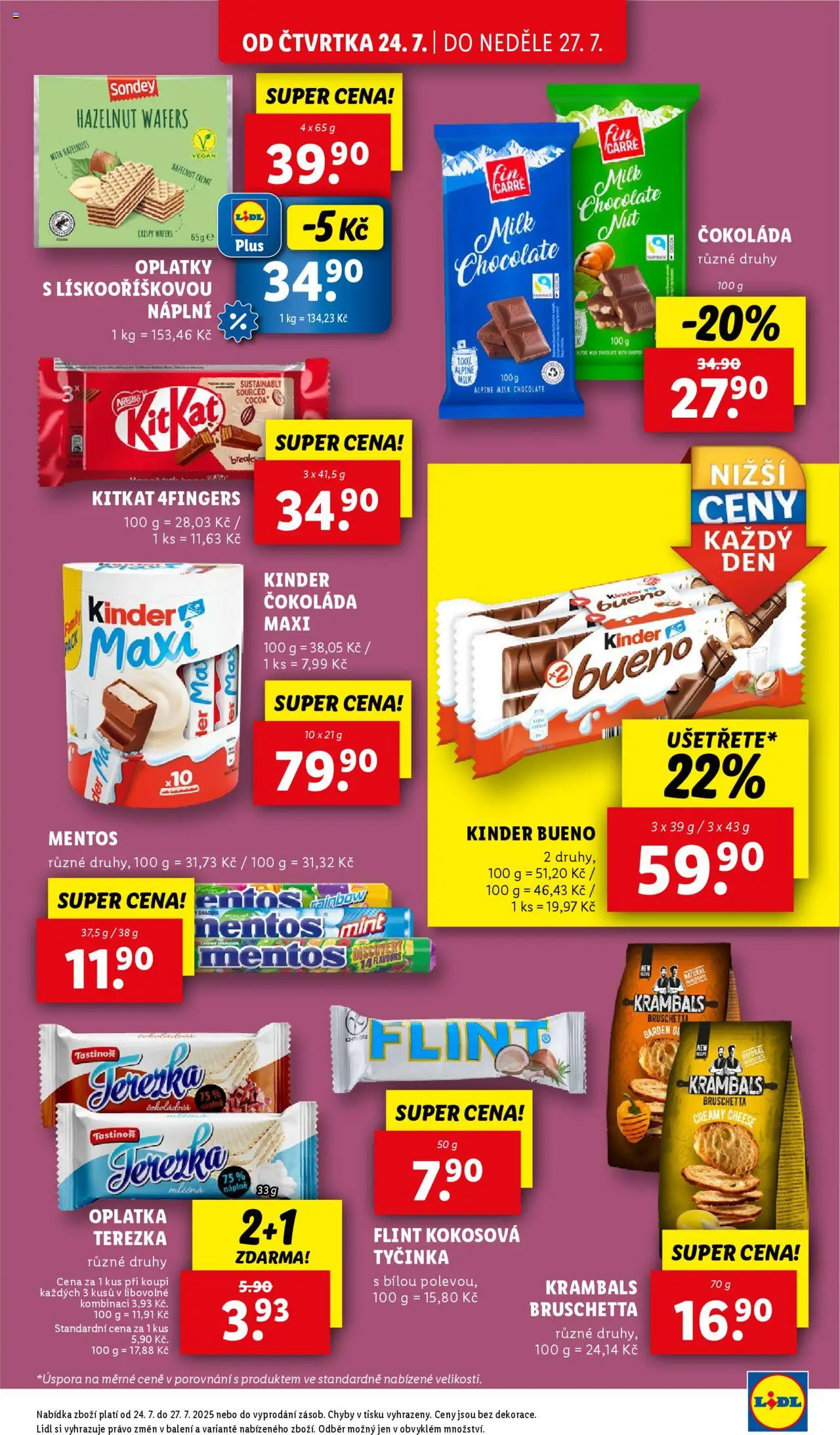 Lidl leták - strana 19- platný od 24.07.2025