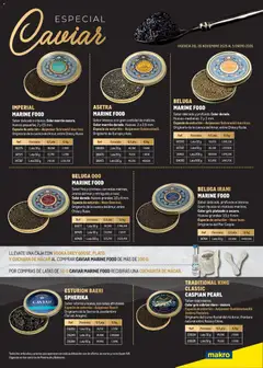 Vista previa del folleto Makro - Especial Caviar válido desde 26/11/2025