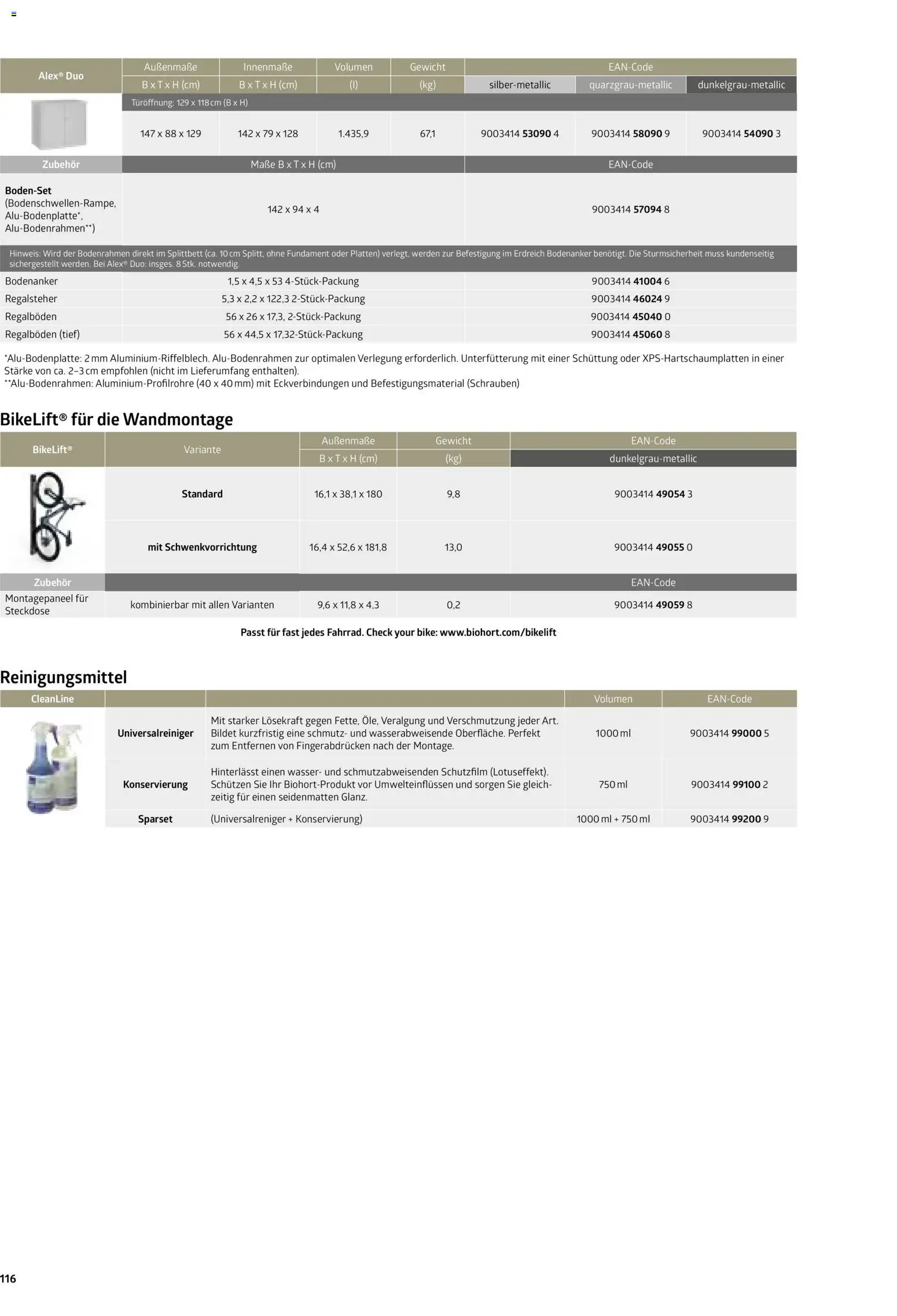 Dehner Biohort – Metall für Garten & Terrasse - Seite 116 - gültig ab 01.01.2026