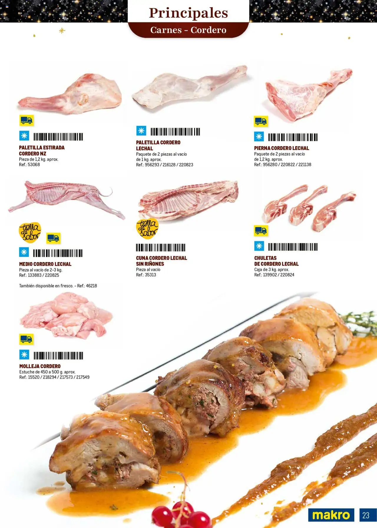 Makro - Comidas y Cenas de Navidad Norte 2 - Página de 23 - Válido desde 03/10/2025