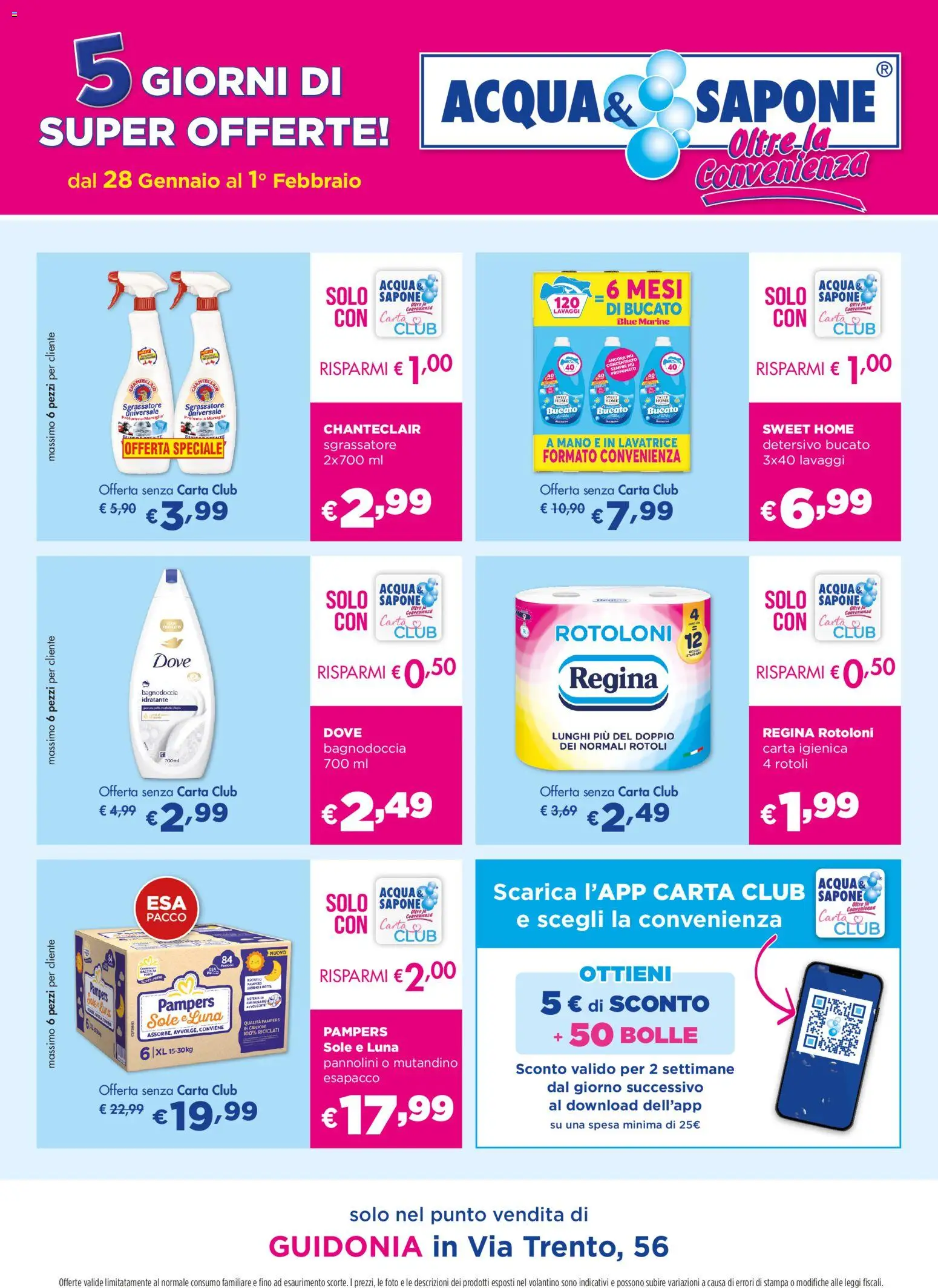 Acqua e Sapone Guidonia catalogo - pagina 1 - valido dal 28/01/2026