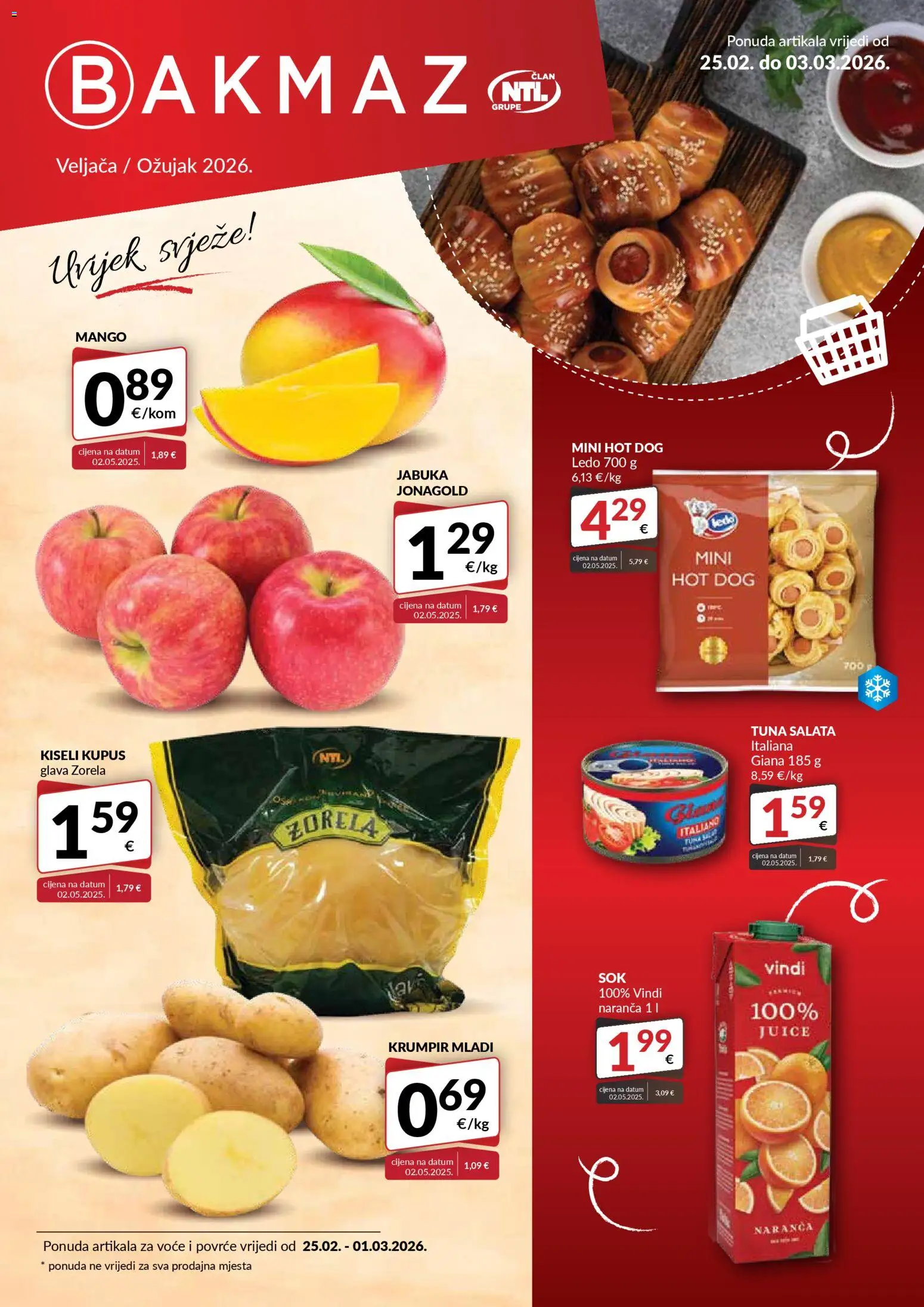 Bakmaz - Katalog - stranica 1- važeći od 25.02.2026