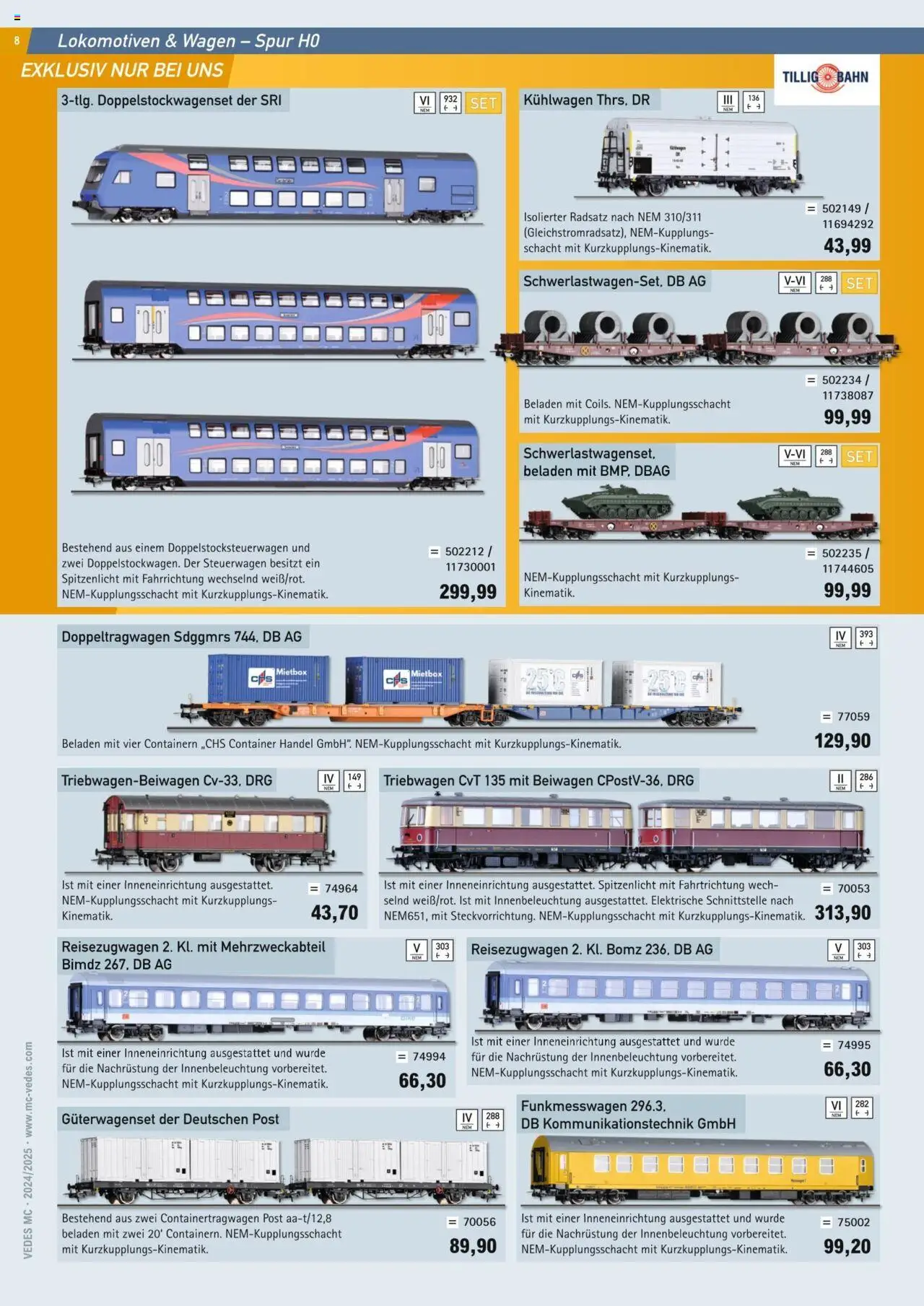 Vedes MC Katalog 2024  - Seite 8 - gültig ab 23.09.2024