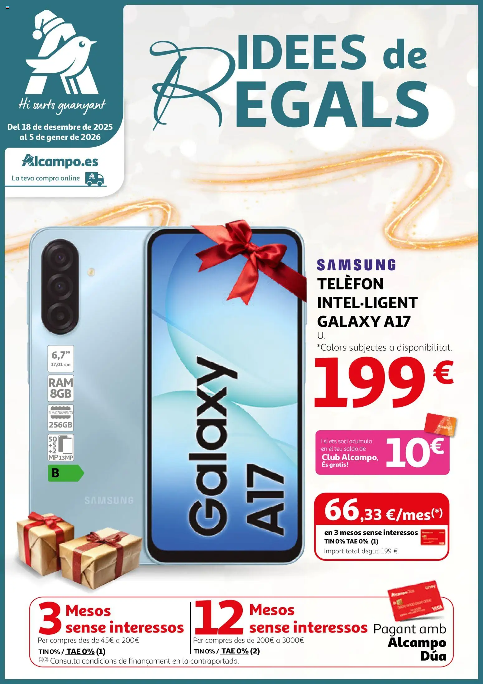 Alcampo -  Regalos 2 SST catalan - Página de 1 - Válido desde 18/12/2025
