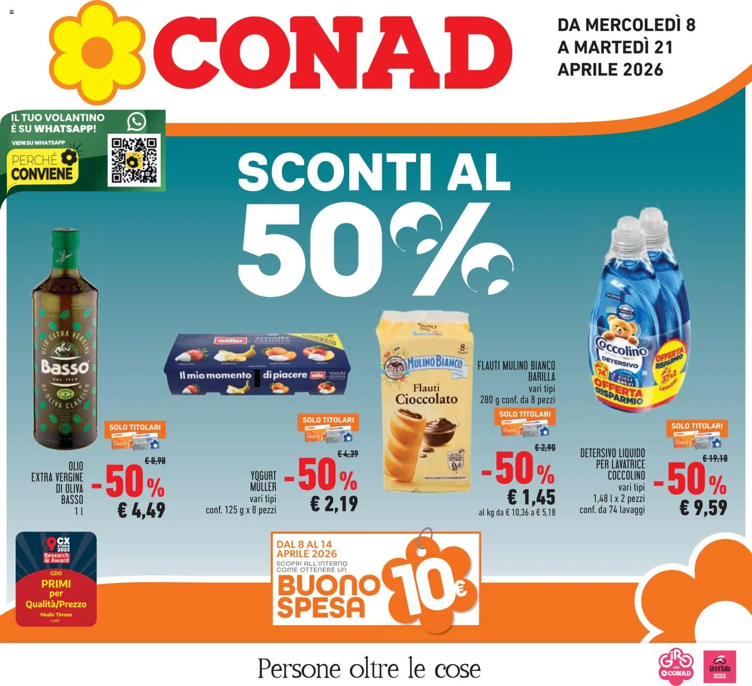 Conad volantino - pagina 1 - valido dal 08/04/2026