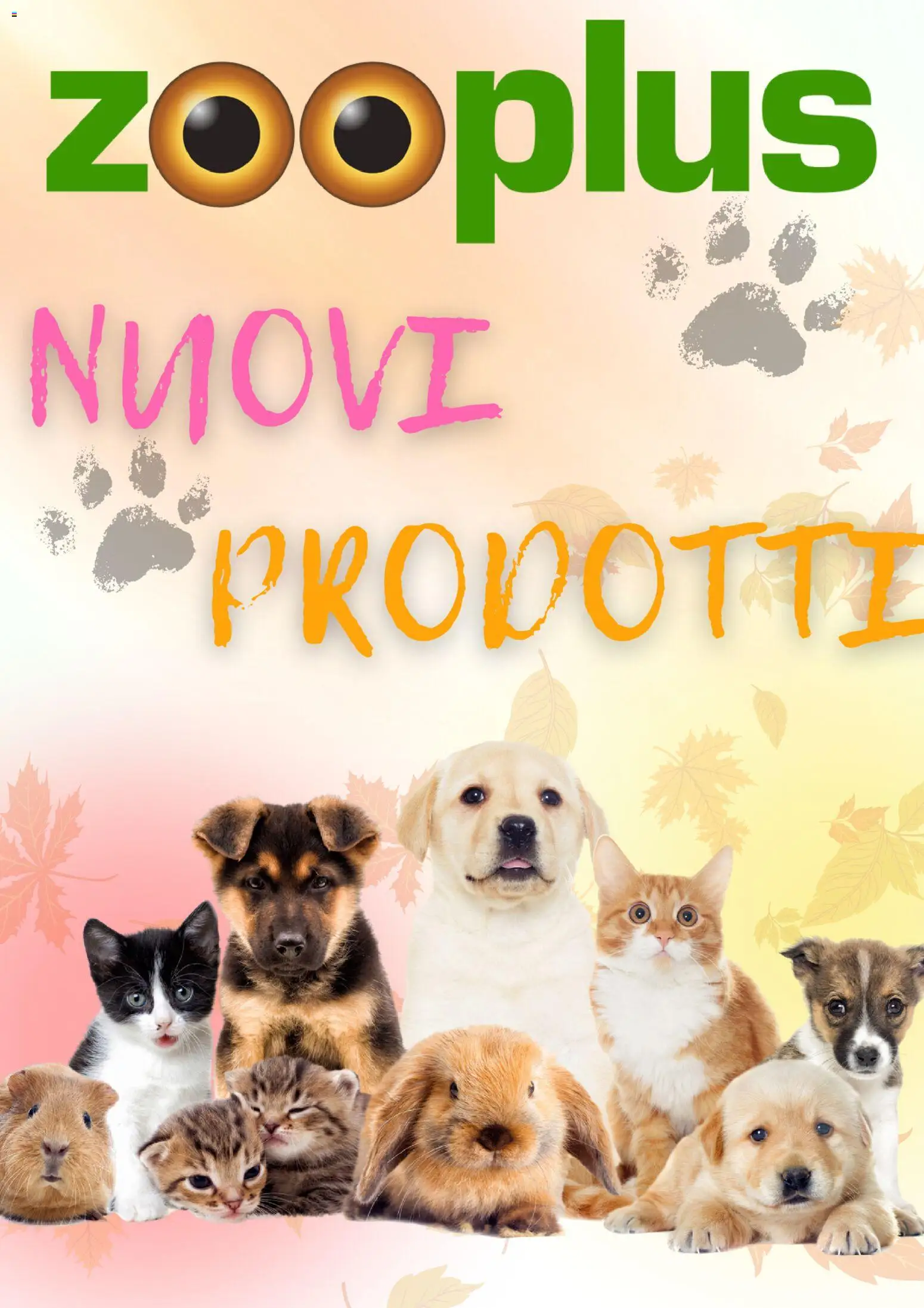 Volantino Zooplus	 - pagina 1 - valido dal 27/10/2025