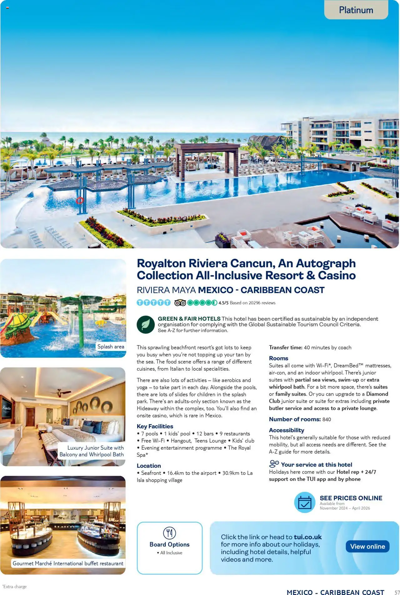 TUI - Faraway Shores - page 57- valid from 01/11/2024