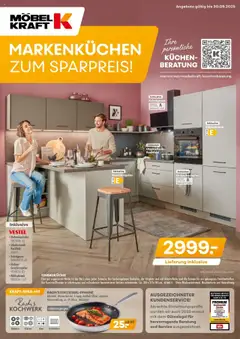 Vorschau Möbel Kraft  Prospekt Markenküchen gültig ab 12.08.2025