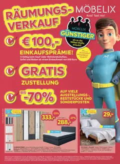 Vorschau Möbelix Räumungs-Verkauf gültig ab 22.12.2025