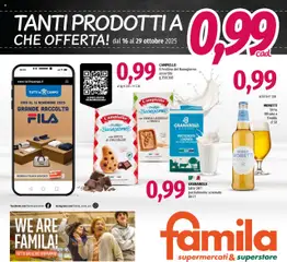 Anteprima Famila - TANTI PRODOTTI A 0,99 valida dal 16/10/2025