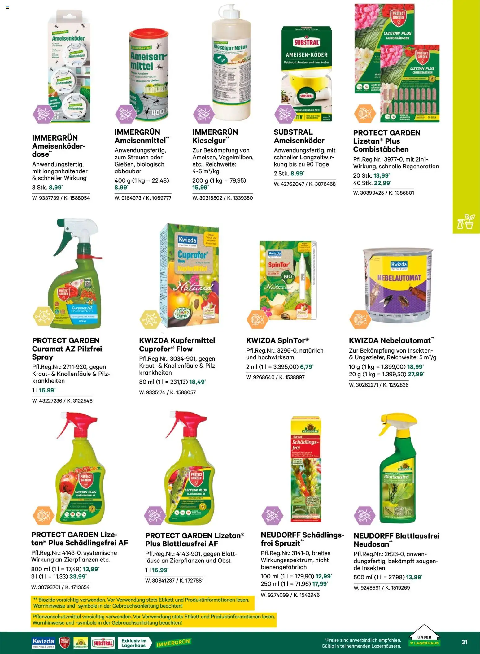 Lagerhaus  Garten und Freizeit Katalog 2026 - page 31- valid from 22.02.2026