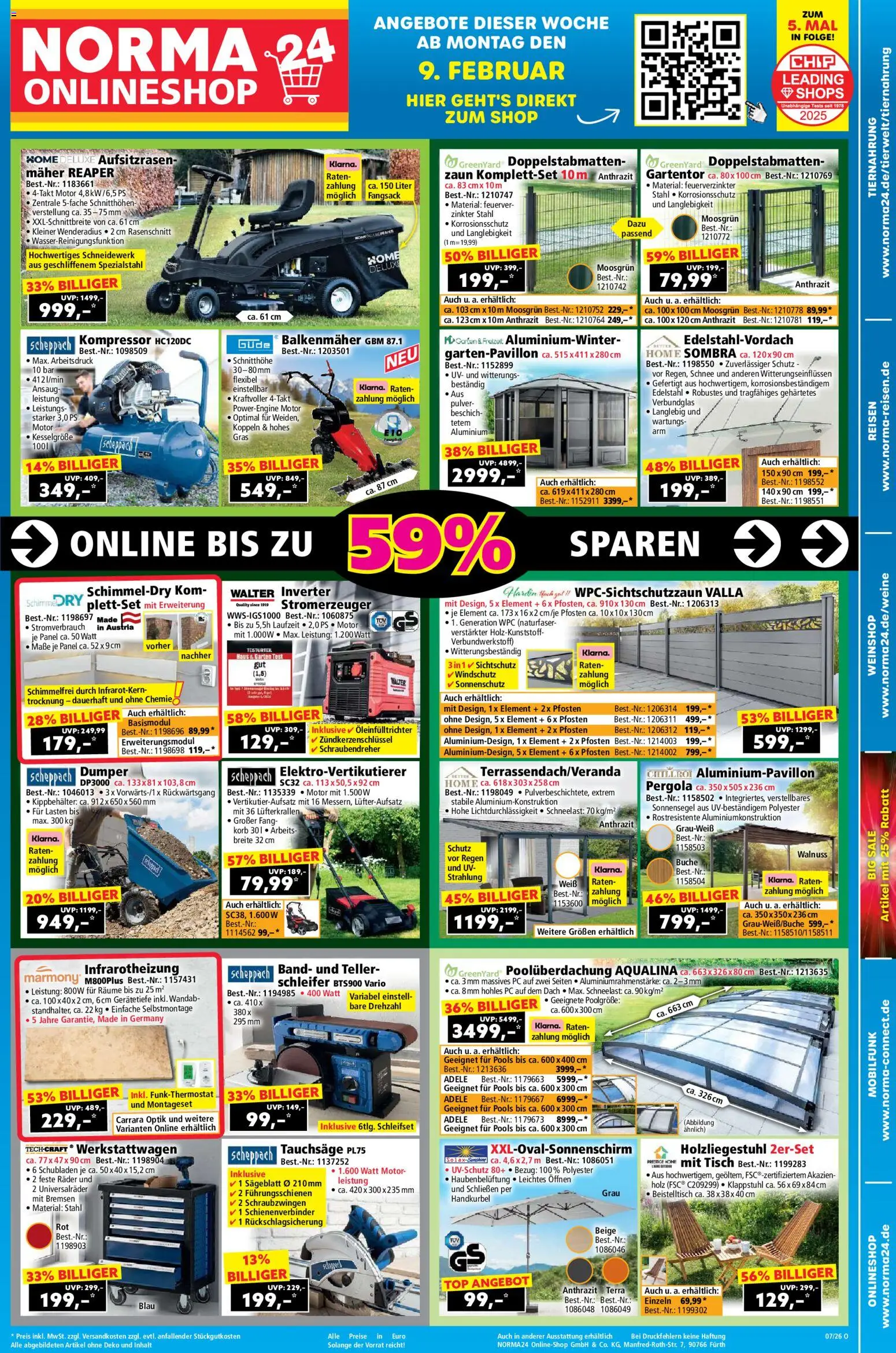 Norma Onlineshop - Seite 1 - gültig ab 09.02.2026