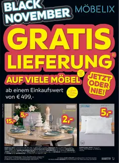 Vorschau Möbelix - Black Friday gültig ab 11.11.2025