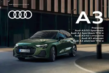 Vorschau Audi A3 gültig ab 28.10.2025