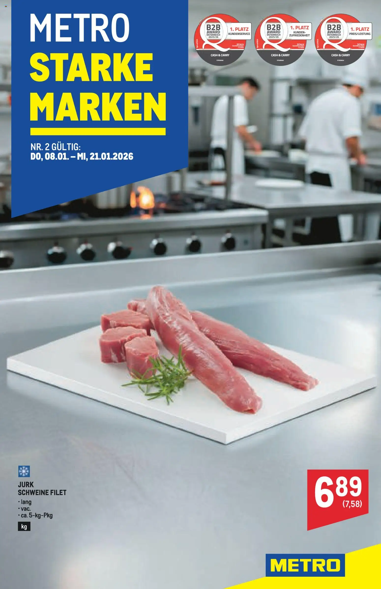 Metro Starke Marken - Seite 1- gültig ab 08.01.2025