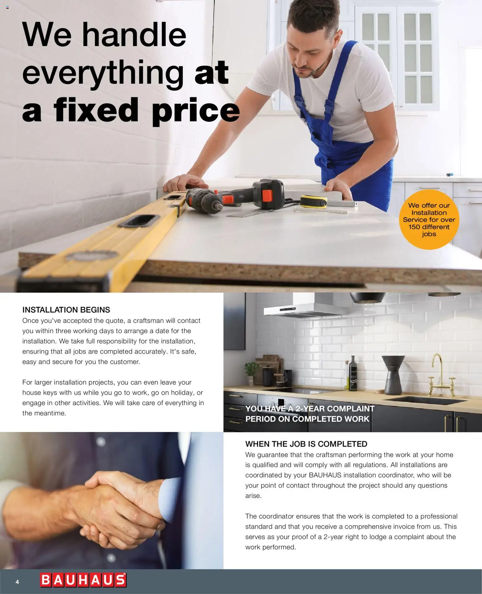 Bauhaus - Installation Service - ENGLISH - page 4- valid from 01/01/2026