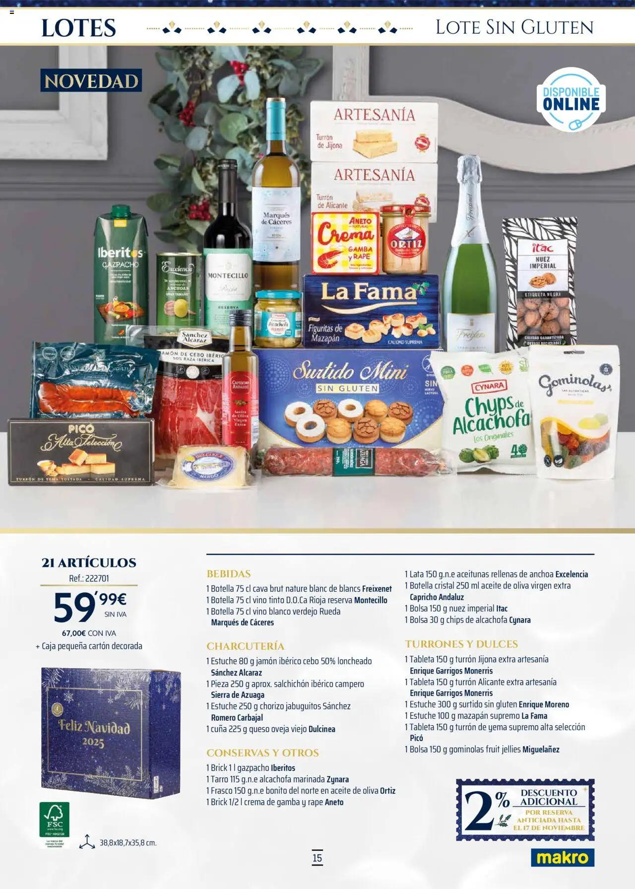 Makro - Lotes y cestas Norte y Sur - Página de 15 - Válido desde 04/10/2025