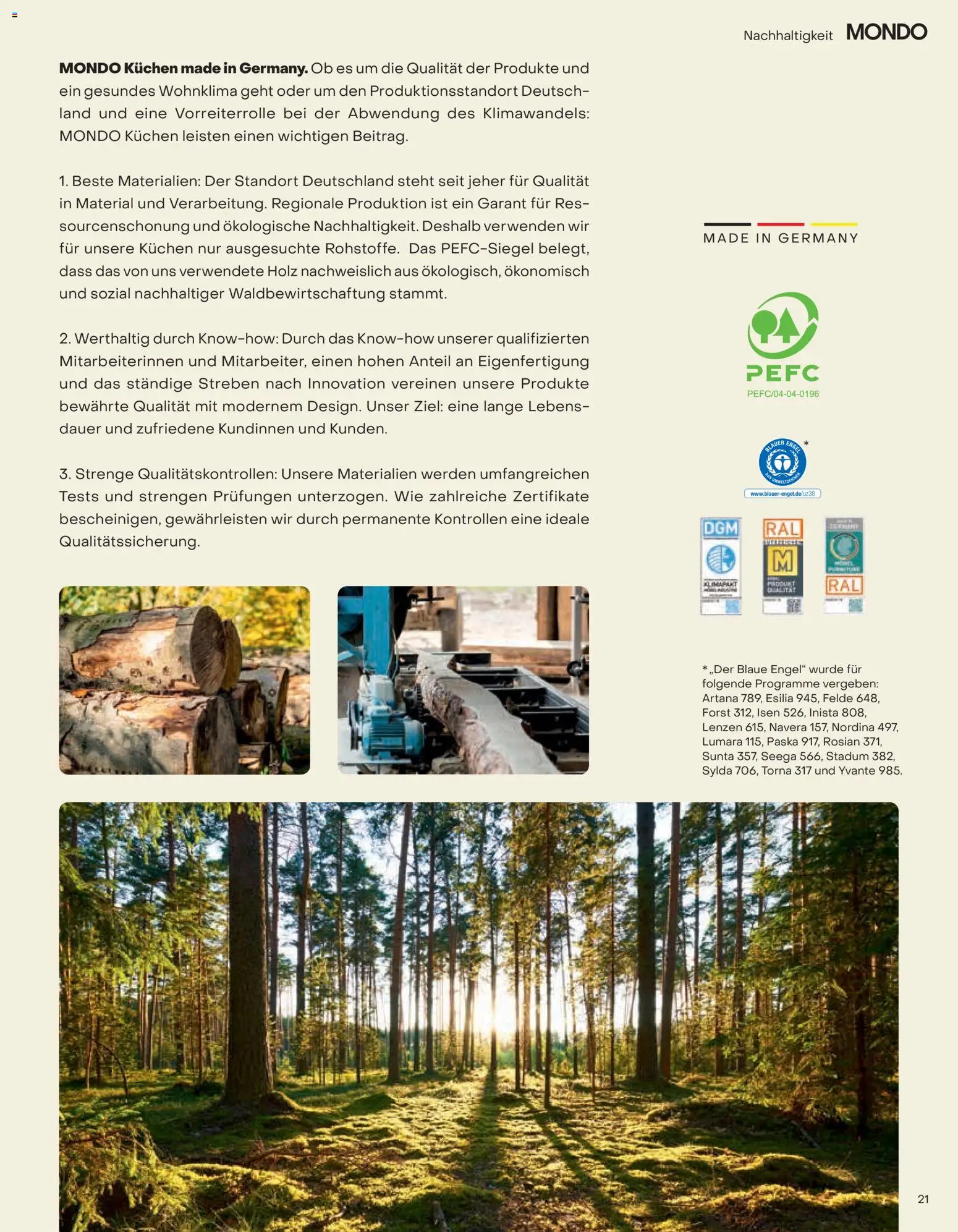 Ostermann Mondo Küchenprospekt 2026 - Seite 21 - gültig ab 01.01.2026