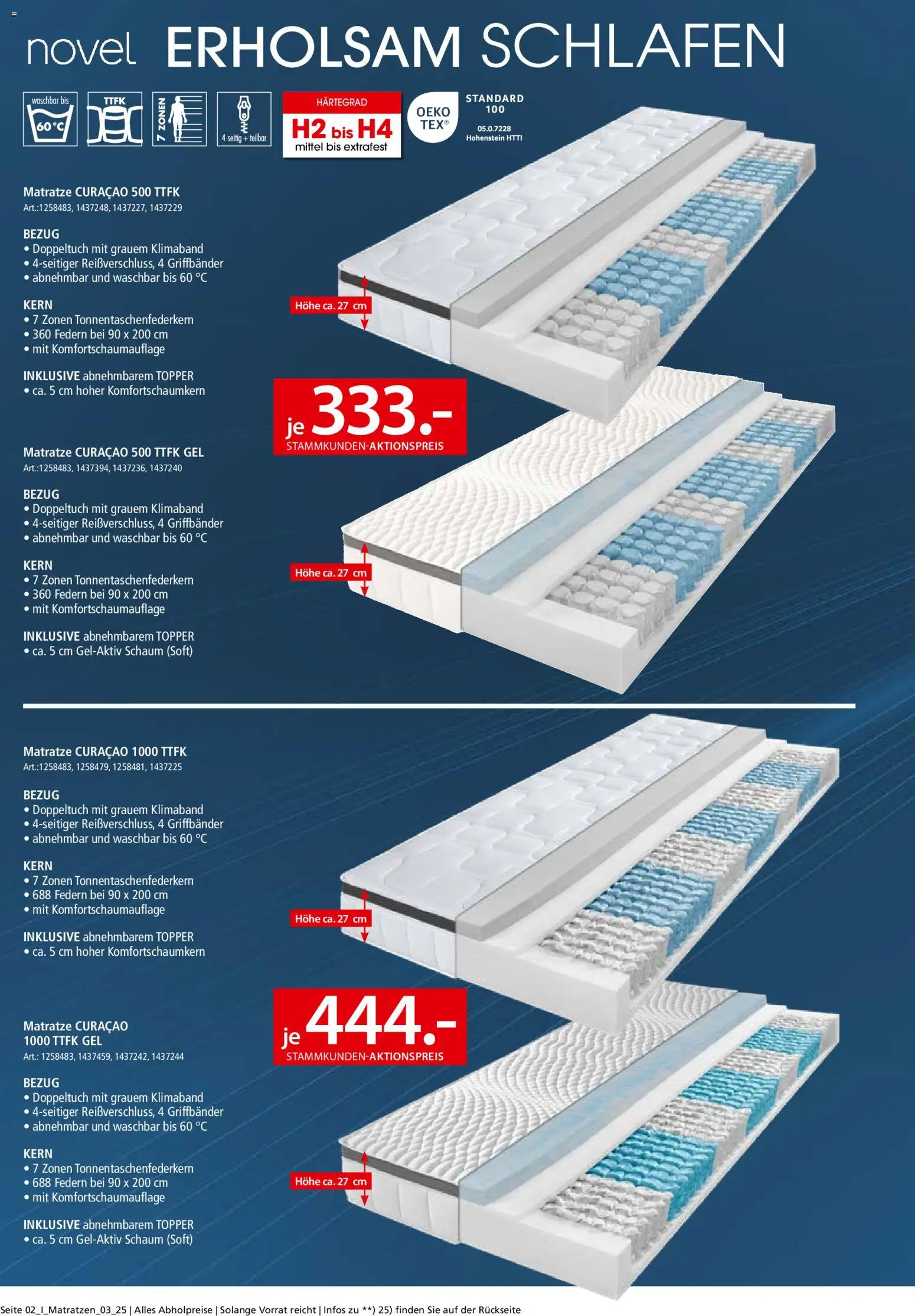 Zurbrüggen Matratzen-Spezial - Seite 2 - gültig ab 15.11.2025