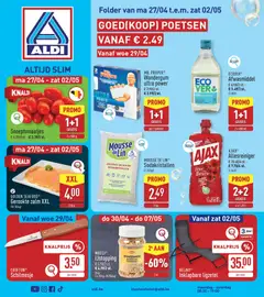 Aldi folder week 18 geldig vanaf 27/04/2026