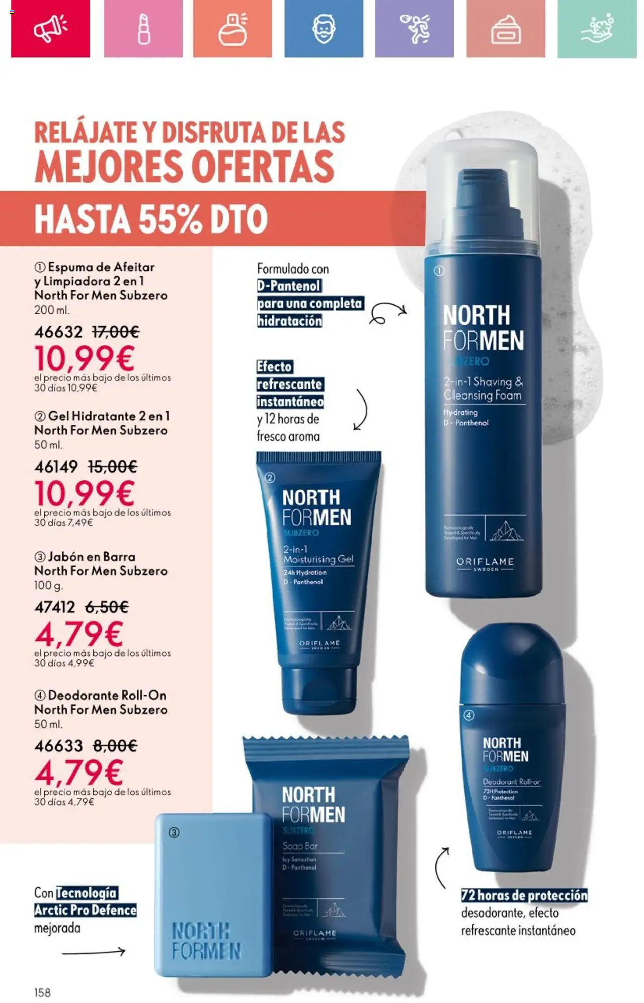 Oriflame - Catálogo Campaña 10 - Página de 158 - Válido desde 13/07/2025