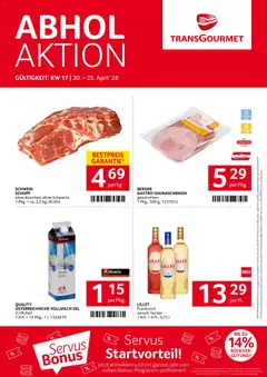 Vorschau Transgourmet Flugblatt gültig ab 20.04.2026