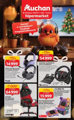 Előnézet Auchan - Hipermarket gamer ajánlataink érvényes 2025.11.20.-tól