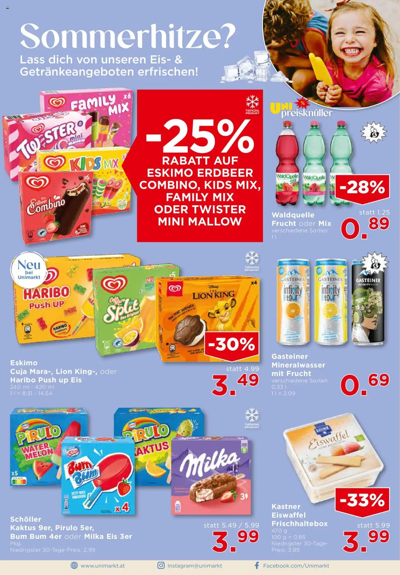 Unimarkt Flugblatt - Seite 8- gültig ab 16.07.2025