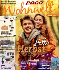 Vorschau Poco Wohnwelt Herbst 2025 gültig ab 01.09.2025