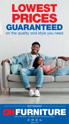 Preview OK Furniture - Botswana Specials valid from 06/10/2025