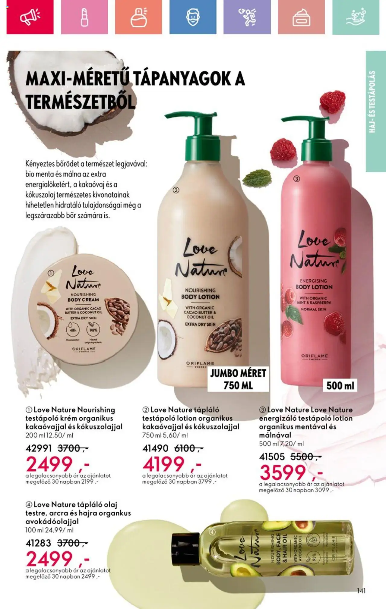 Katalógus Oriflame 2025/10 - 141oldal - érvényes 2025.07.06.-tól