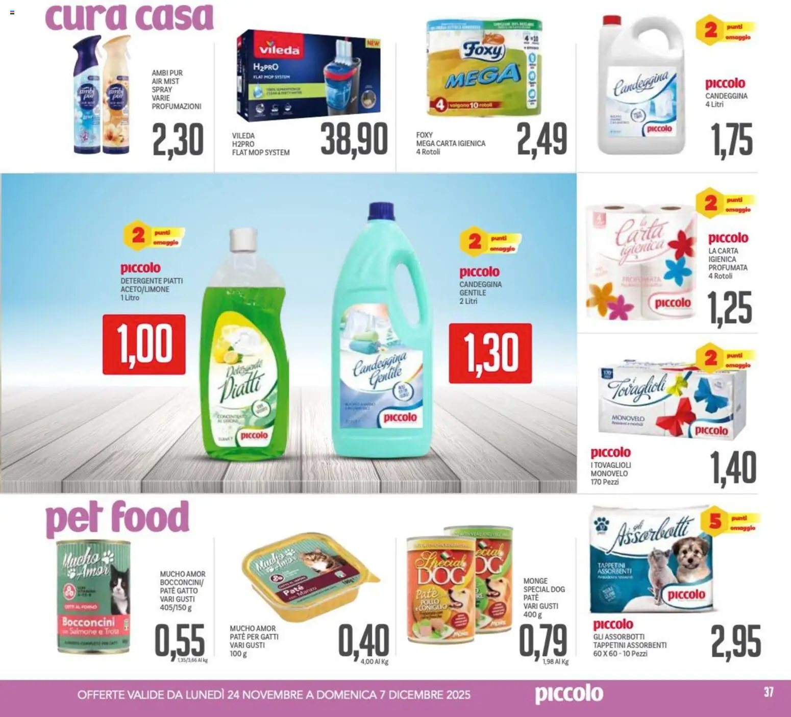 Volantino Piccolo	 - pagina 37 - valido dal 24/11/2025
