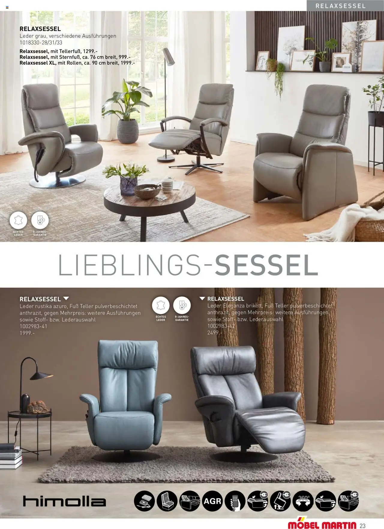 Möbel Martin Sessel & Sofas - Seite 23 - gültig ab 30.08.2025