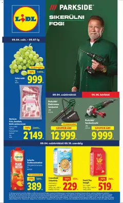 Előnézet Lidl Akciós újság érvényes 2025.09.04.-tól