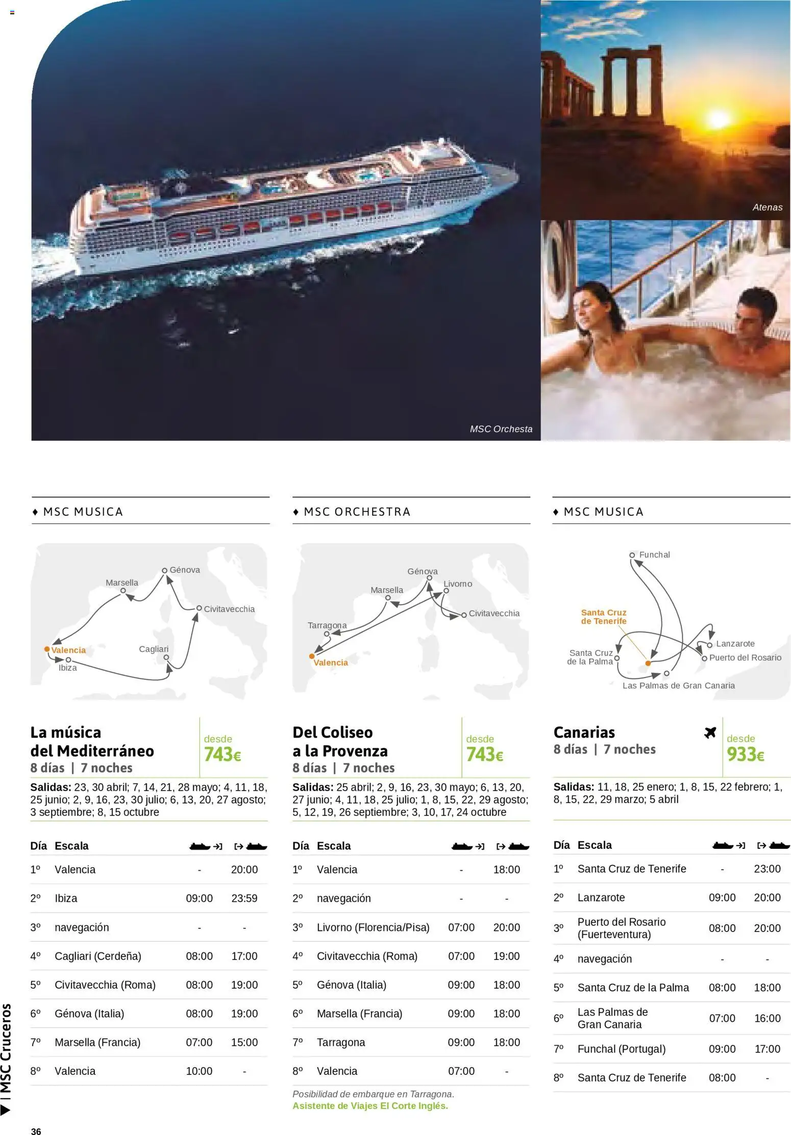Viajes El Corte Inglés Cruceros marítimos - Página de 37 - Válido desde 01/01/2026