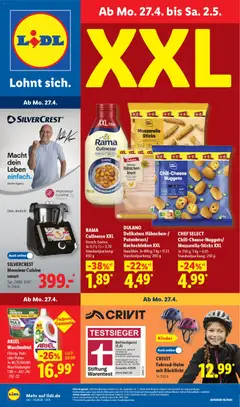 Vorschau Lidl Prospekt gültig ab 27.04.2026