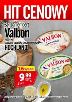 Podgląd Prim Market Promocja - Ser Camembert Valbon ważny od 22.12.2025