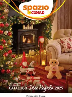 Anteprima Spazio Conad Idee Regalo catalogo valida dal 14/11/2025