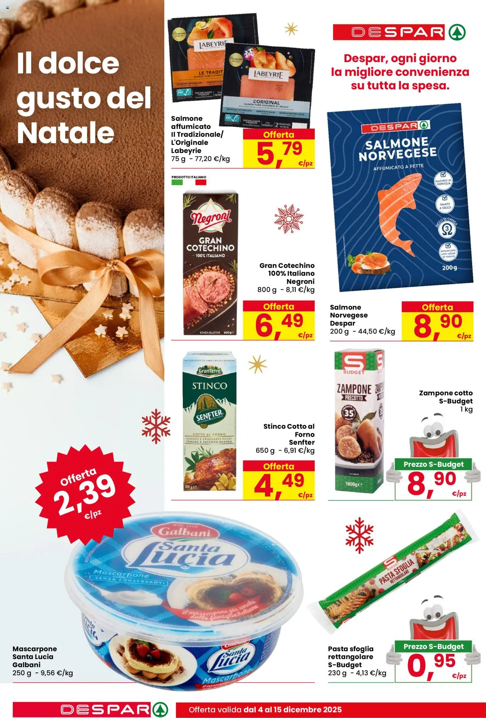 Volantino Despar	 - pagina 6 - valido dal 04/12/2025