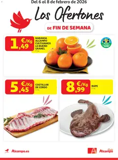 Vista previa del folleto Alcampo - Los Ofertones de fin de semana válido desde 06/02/2026