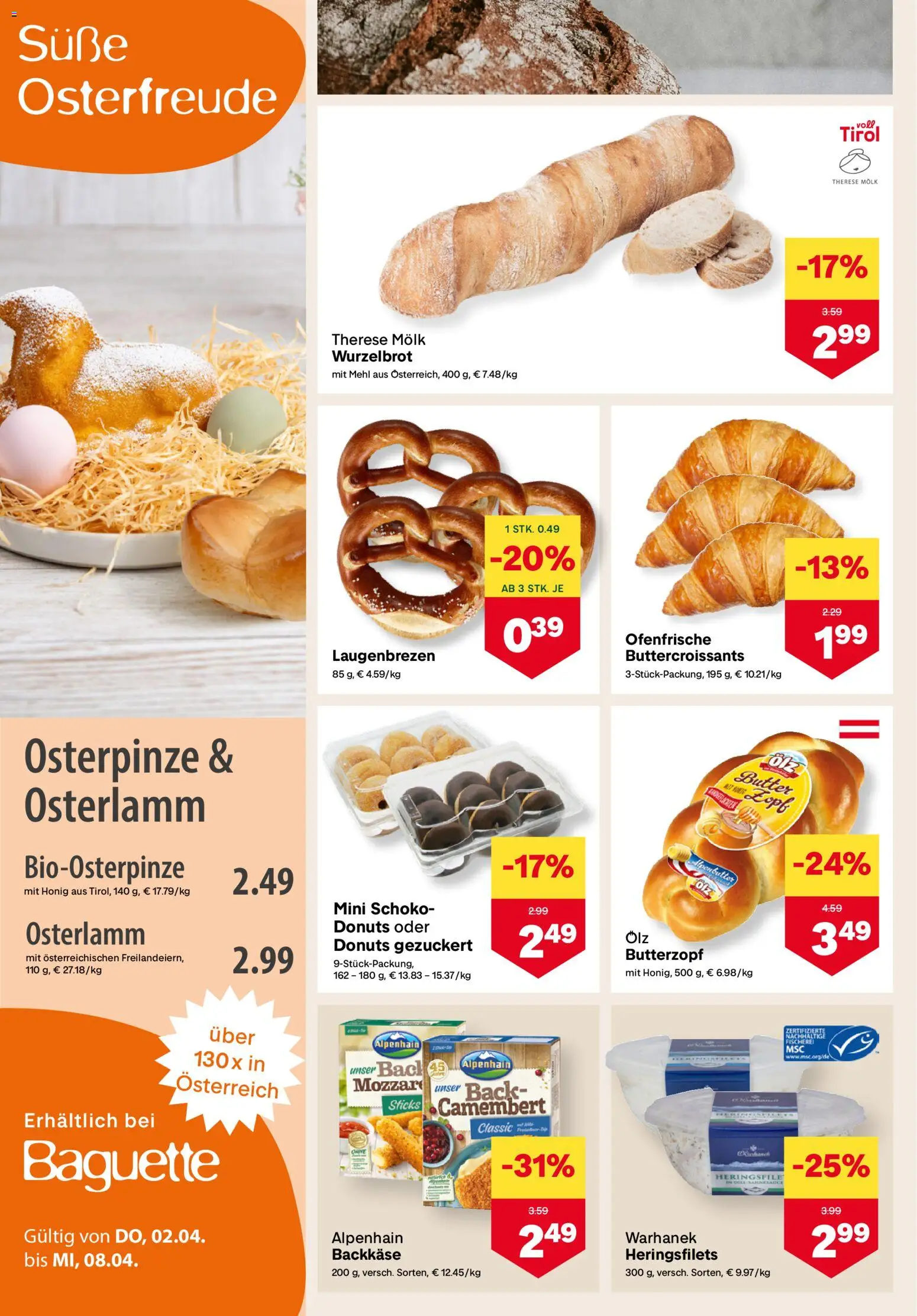 MPREIS Flugblatt - page 4- valid from 02.04.2026
