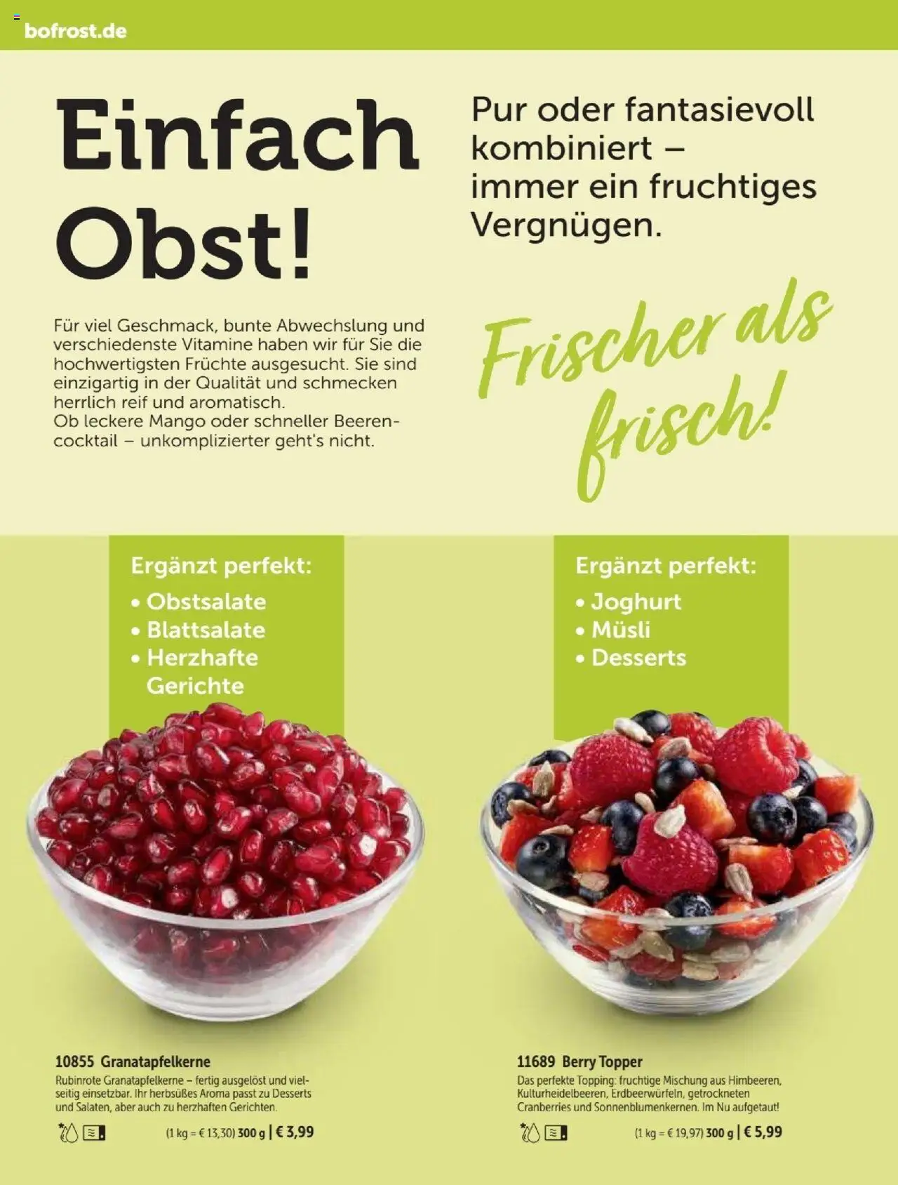 Bofrost Katalog - Seite 28 - gültig ab 07.09.2025