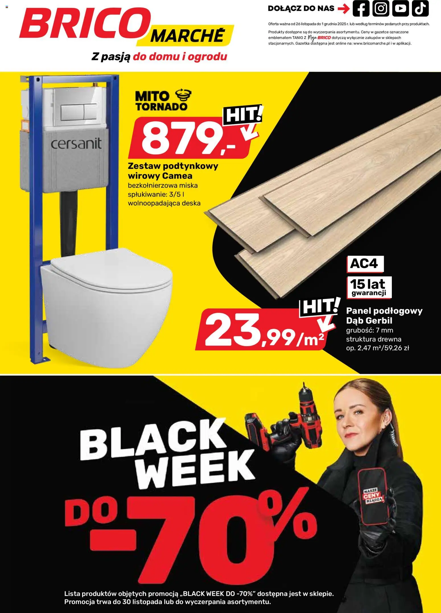 Brico Marché Black Friday - strona 1- ważny od 26.11.2025