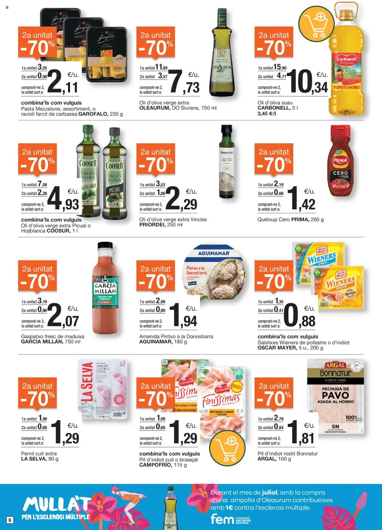 Bonpreu folleto - Página de 6 - Válido desde 15/07/2025