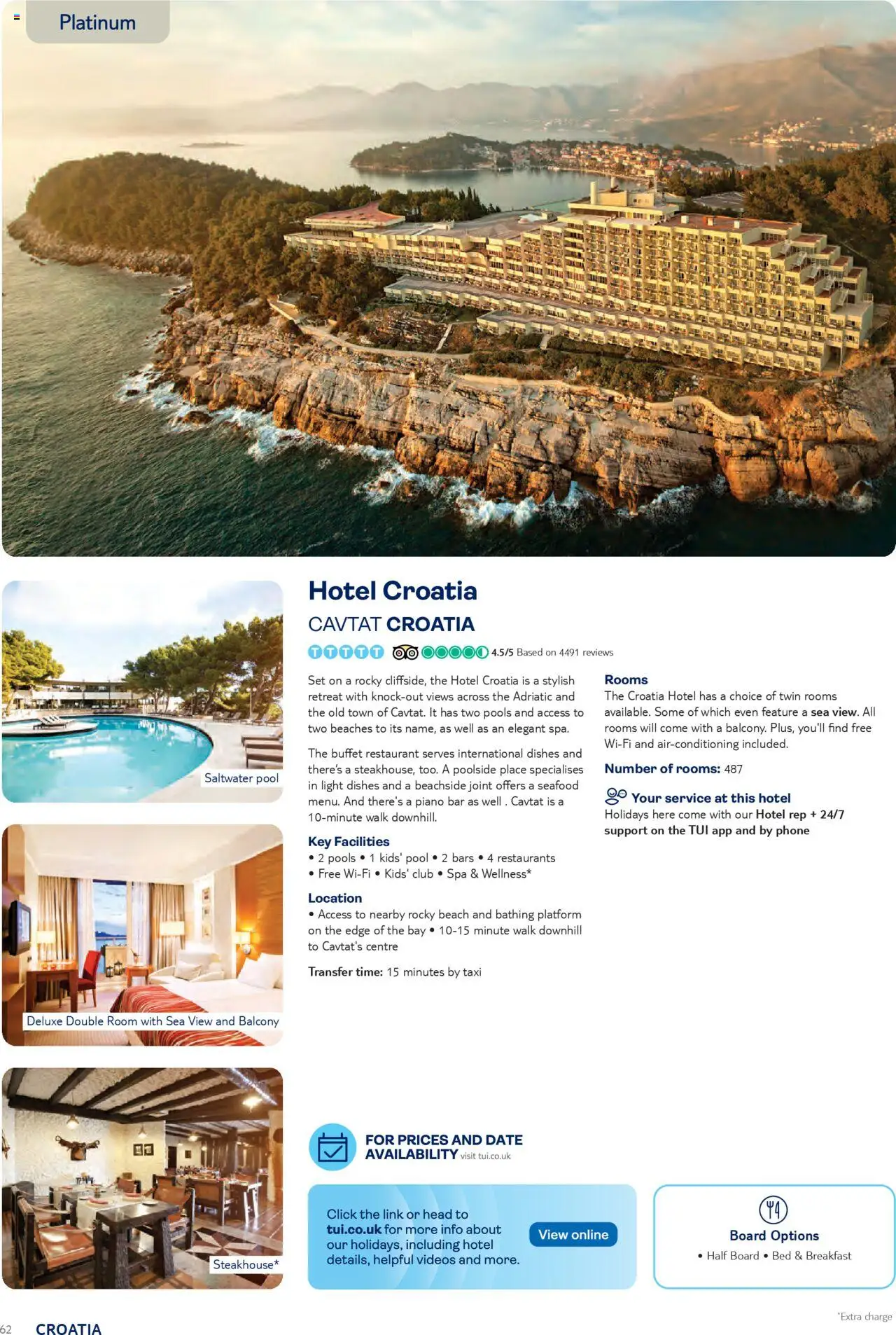 TUI - Italy, Malta & Croatia - page 62- valid from 01/05/2025