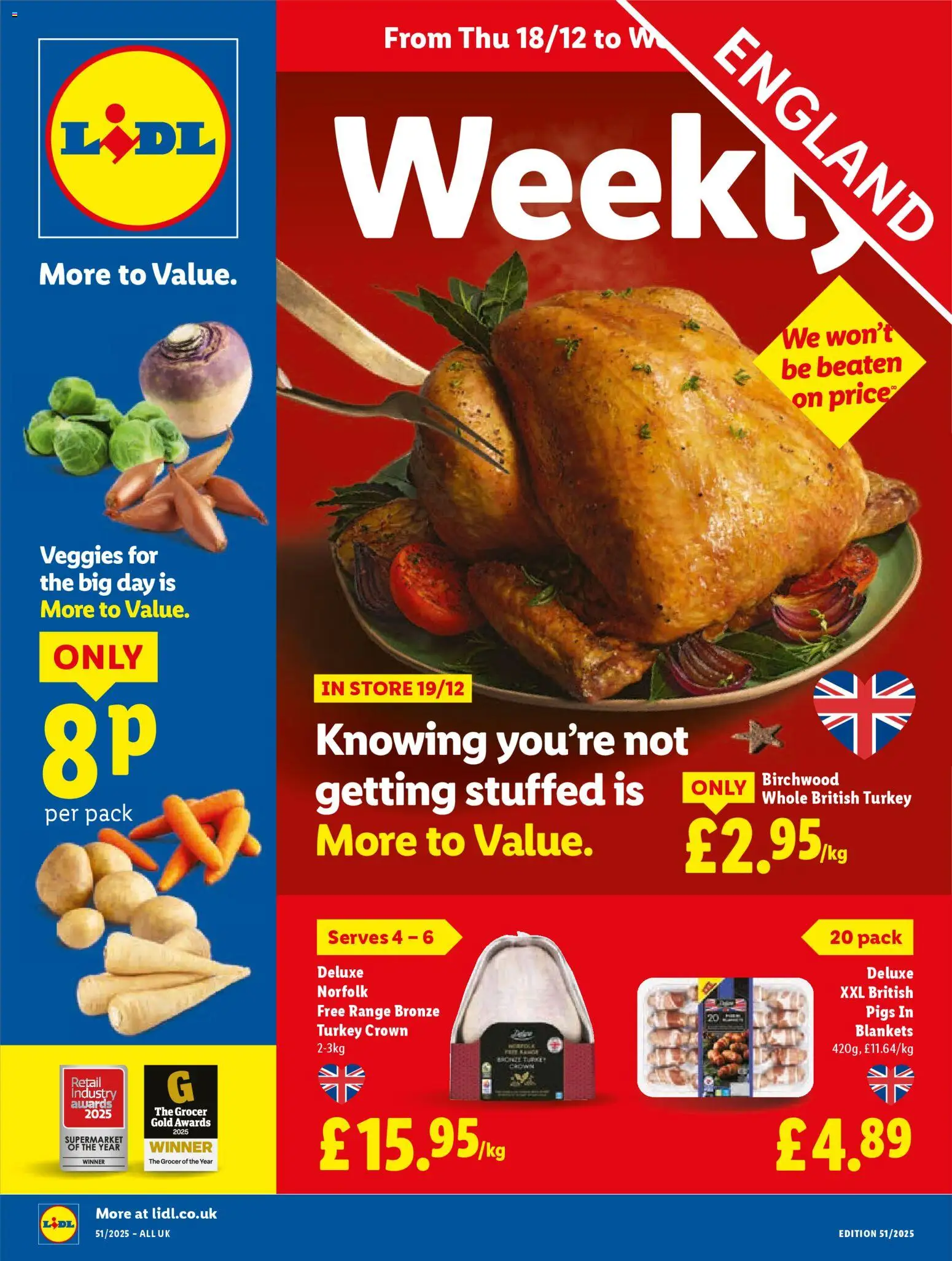Lidl - Lidl Weekly Wales - page 1- valid from 18/12/2025