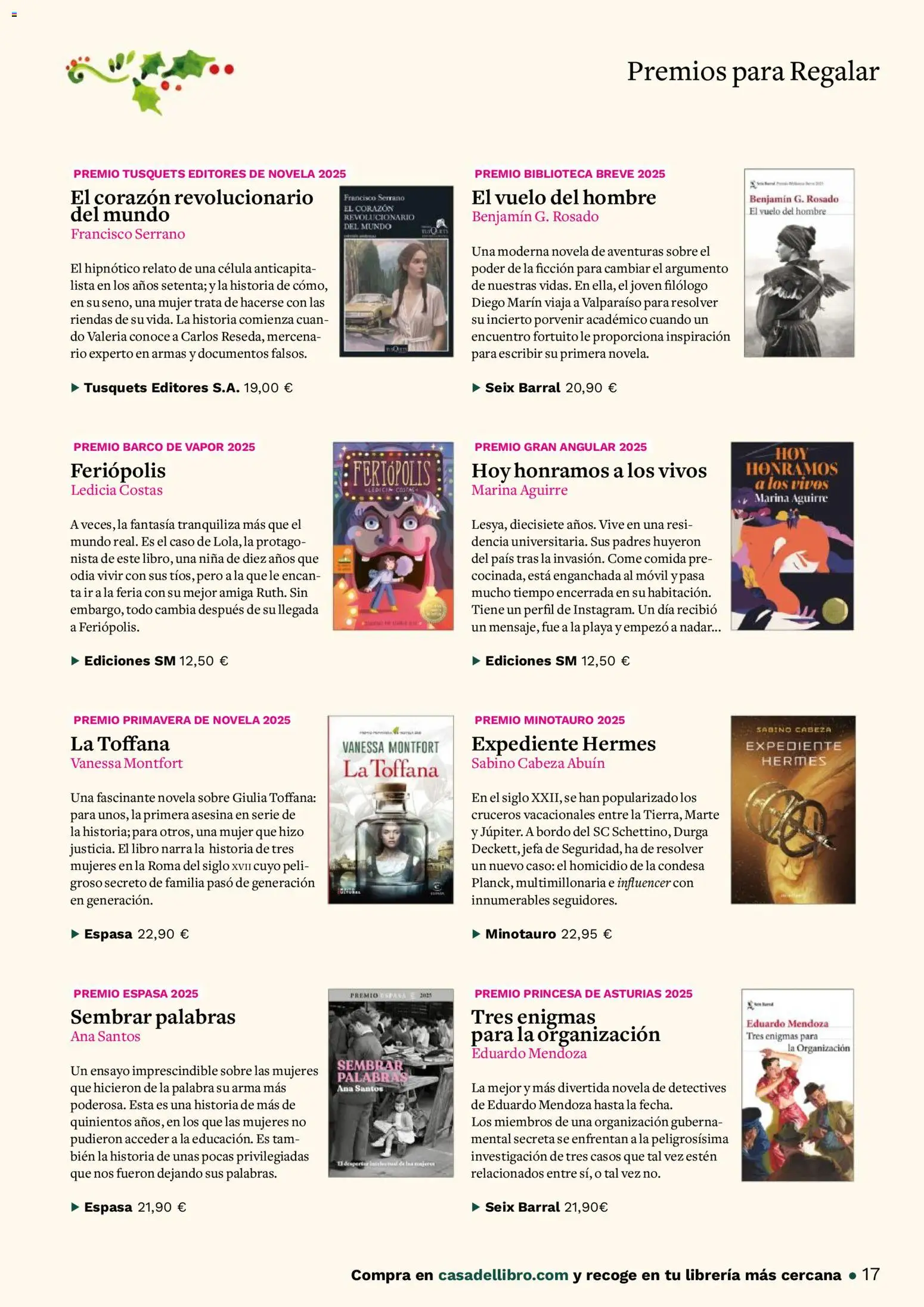 Casa del libro folleto - Página de 17 - Válido desde 01/11/2025