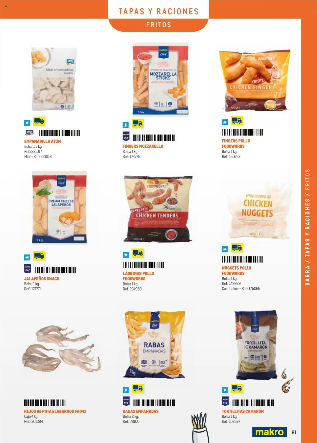 Makro - Menú y Barra Centro - Página de 81 - Válido desde 08/09/2025