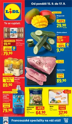 Náhled Lidl leták platný od 15.09.2025